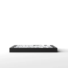 3D gedrucktes Stadtmodell Amsterdam eingerahmt für deine Wand - CraftedCity