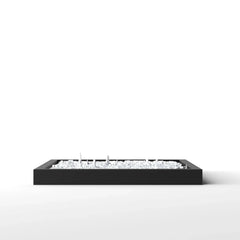 3D gedrucktes Stadtmodell Antwerpen eingerahmt für deine Wand - CraftedCity