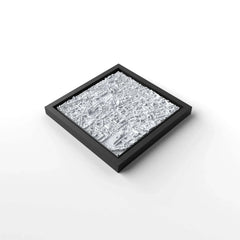 3D gedrucktes Stadtmodell Antwerpen eingerahmt für deine Wand - CraftedCity