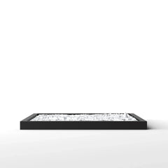 3D gedrucktes Stadtmodell Florenz eingerahmt für deine Wand - CraftedCity