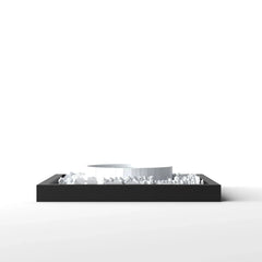 3D gedrucktes Stadtmodell Fußballstadion Leverkusen eingerahmt für deine Wand - CraftedCity