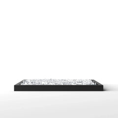 3D gedrucktes Stadtmodell Kopenhagen eingerahmt für deine Wand - CraftedCity