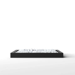 3D gedrucktes Stadtmodell Kyoto eingerahmt für deine Wand - CraftedCity