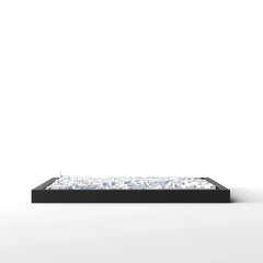 3D gedrucktes Stadtmodell München eingerahmt für deine Wand - CraftedCity