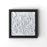 3D gedrucktes Stadtmodell Pompeii eingerahmt für deine Wand - CraftedCity