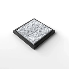 3D gedrucktes Stadtmodell Porto eingerahmt für deine Wand - CraftedCity