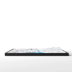 3D gedrucktes Stadtmodell Zürich eingerahmt für deine Wand - CraftedCity